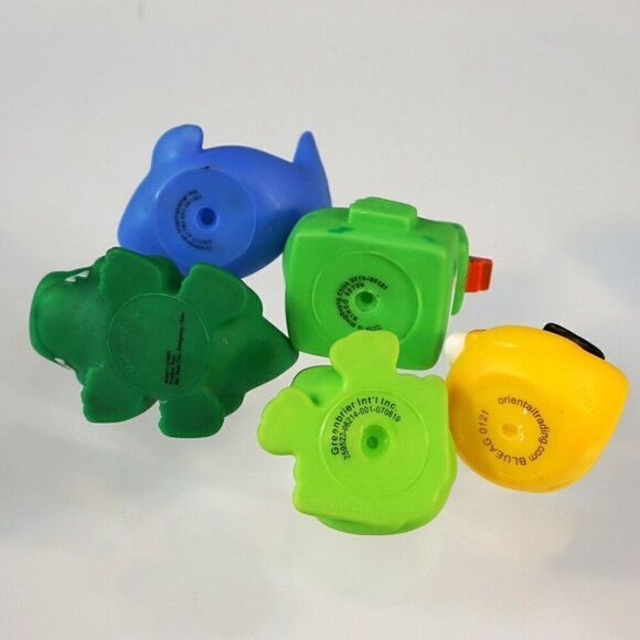 Bath Toys Assorted Brands Lot Of 14 Various Rubber Ducks Fish Gator Frog - Picture 9 of 9